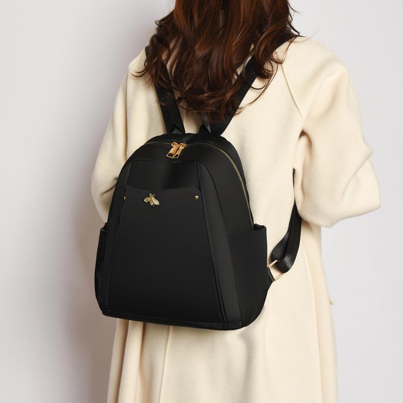 Oxford Cloth Backpack for Women, Fashion Casual Travel Backpack, Lightweight Waterproof Small Backpack Purse