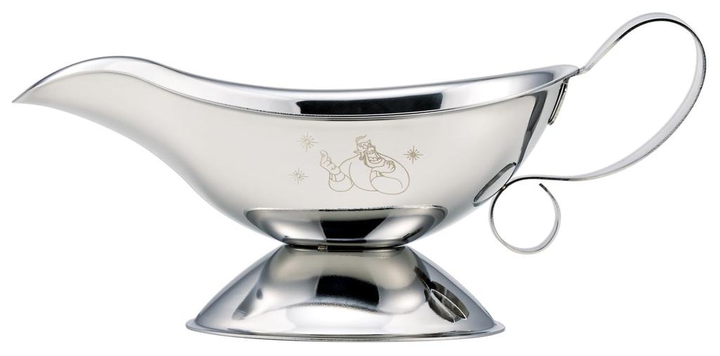 Skater Stainless Steel Sauce Dishwasher Disney Aladdin Genie Pot/Gravy Boat, Safe, Design, KSSP1-A