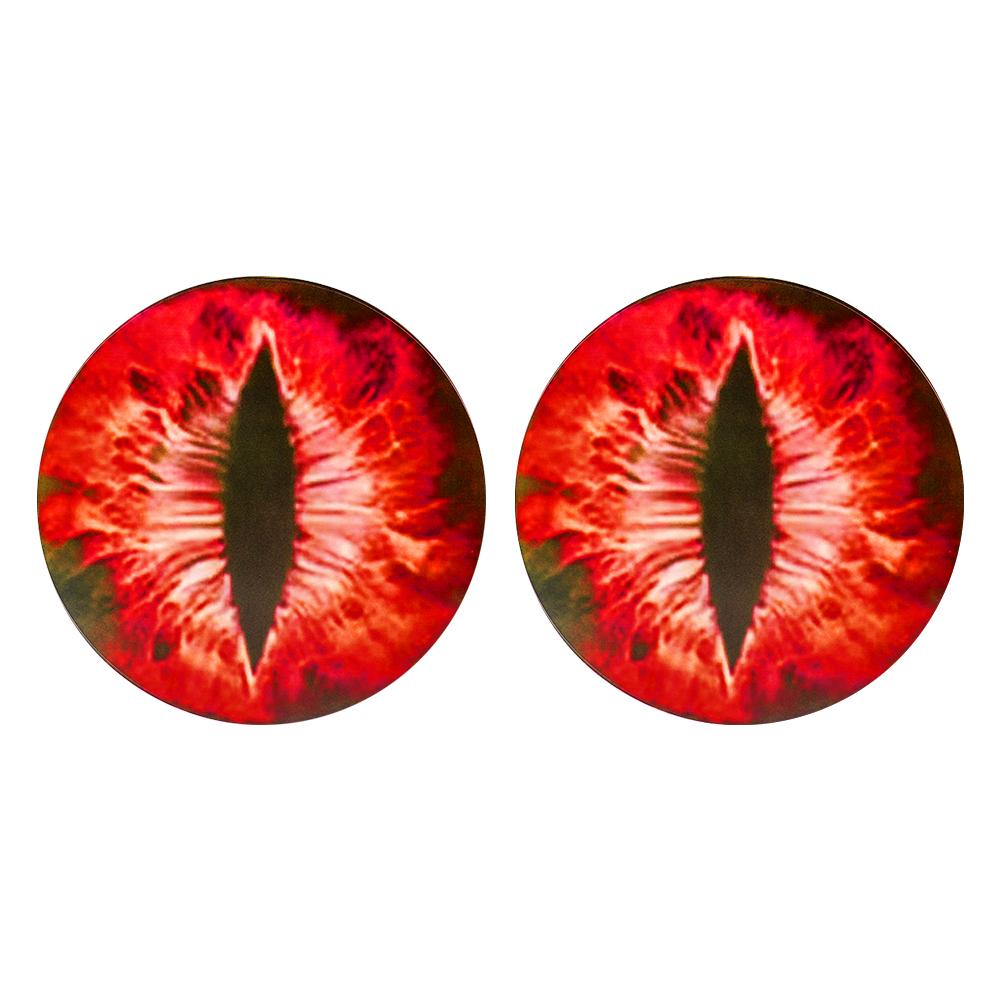 Beast Eye Car Light Sticker for Jeep Wrangler Off Road Vehicle 3D Beast Eyes Headlight Decoration Sticker Styling Modification