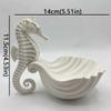 Cute Jewelry Display Stand Plastic Rings Holder Unique Seahorse-Shaped Storage Tray  Home Ornaments
