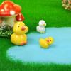 12Pcs Diy Cute Duck Cute Grain Doll Creative Home Resin Micro Landscape Decoration Small Ornament