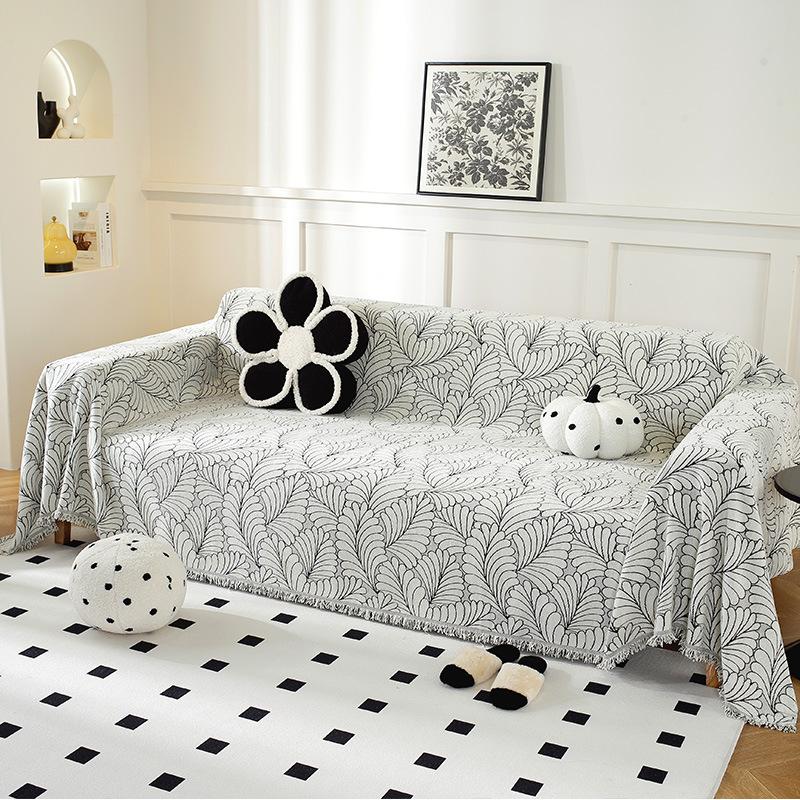 

Чехол для полотенца из синели, простой современный чехол для дивана с царапинами и царапинами, универсальный чехол для дивана на четыре сезона, универсальный чехол для дивана 90x180