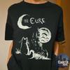 The Cure Cat Graphic Tee Vintage Style Music TShirt