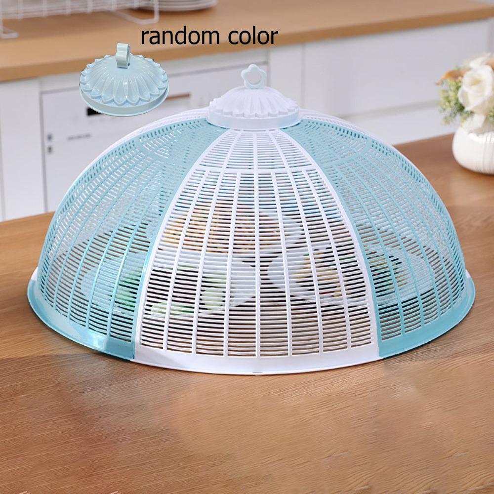 

Round Meal Cover Insect-proof Dish Protector Practical Dish Cover Vegetable белый/синий