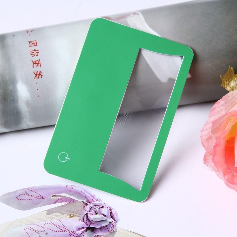 Credit Card Book Small Prints Maps Reading Magnifiers Magnifying Glass Loupe Lens Magnifier Sheet