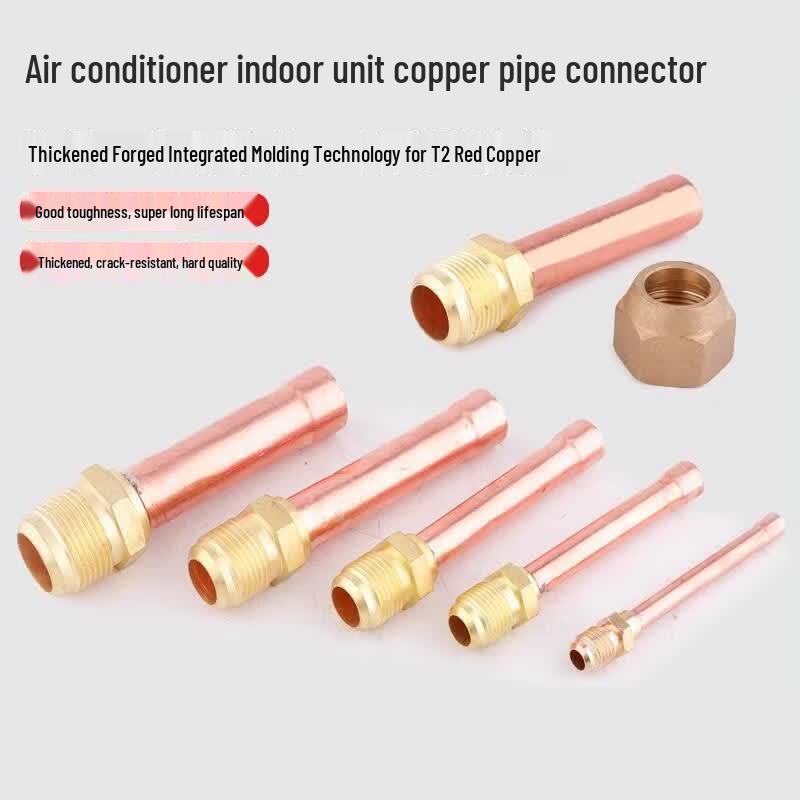 Thickened AC Copper Flare Fitting