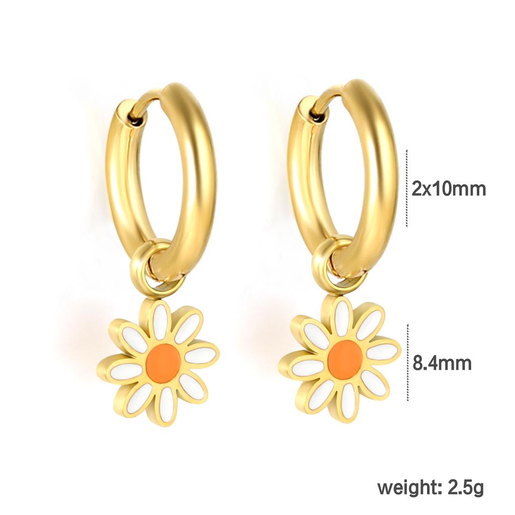 LUXUKISSKIDS Erdbeer-Anhänger Schmuck Ohrringe Süße Rote Kirsch-Tropfen Anhänger für Mädchen/Frauen Stahl Früchte Zubehör Geschenke