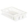 Kitchen Drainer for Dishes, Plates, and Cups, Single-Tier, Small