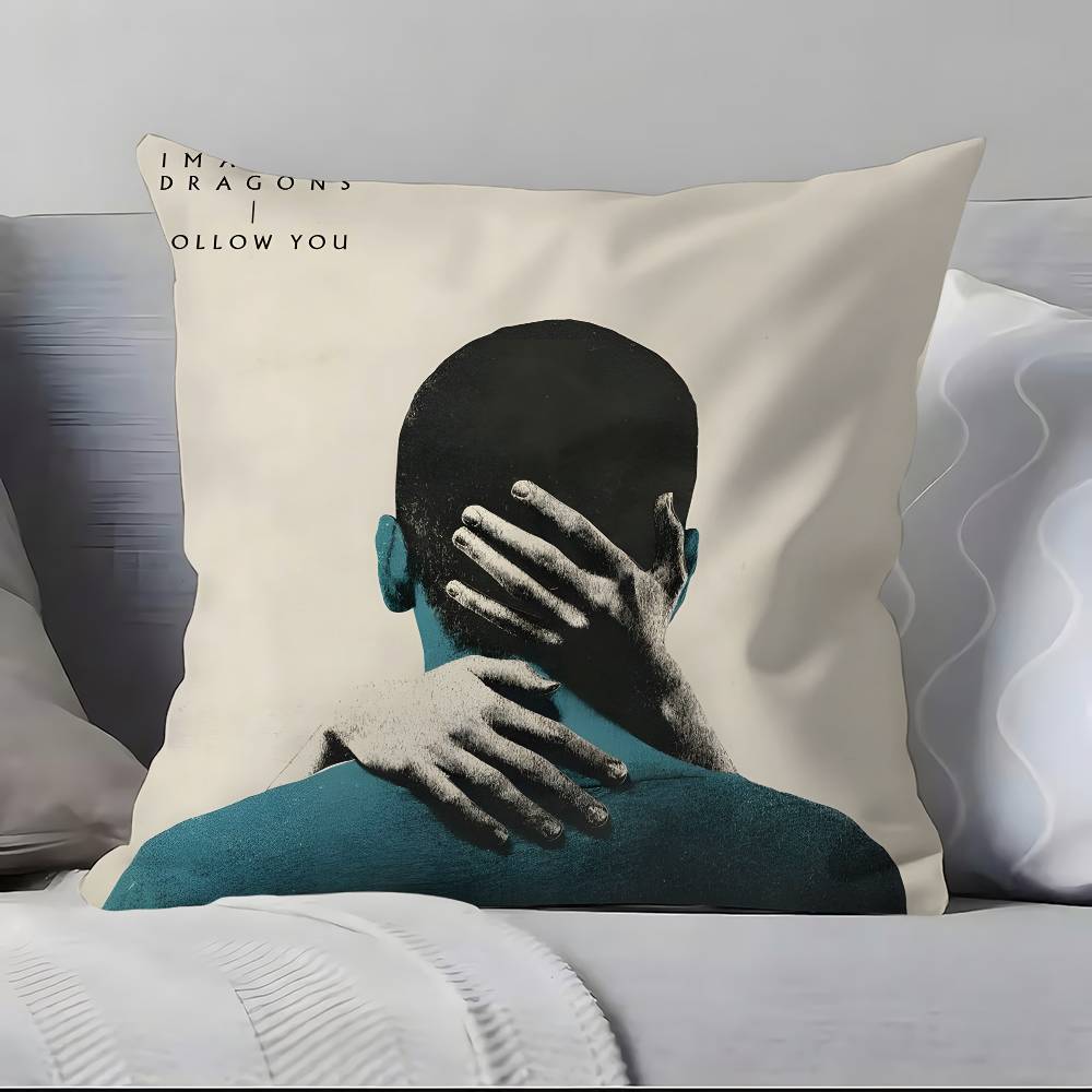 I-Imagine D-D-Dragons Band Pillow Case Pillowcase Soft Skin Friendly & Comfortable With A Hidden Zipper