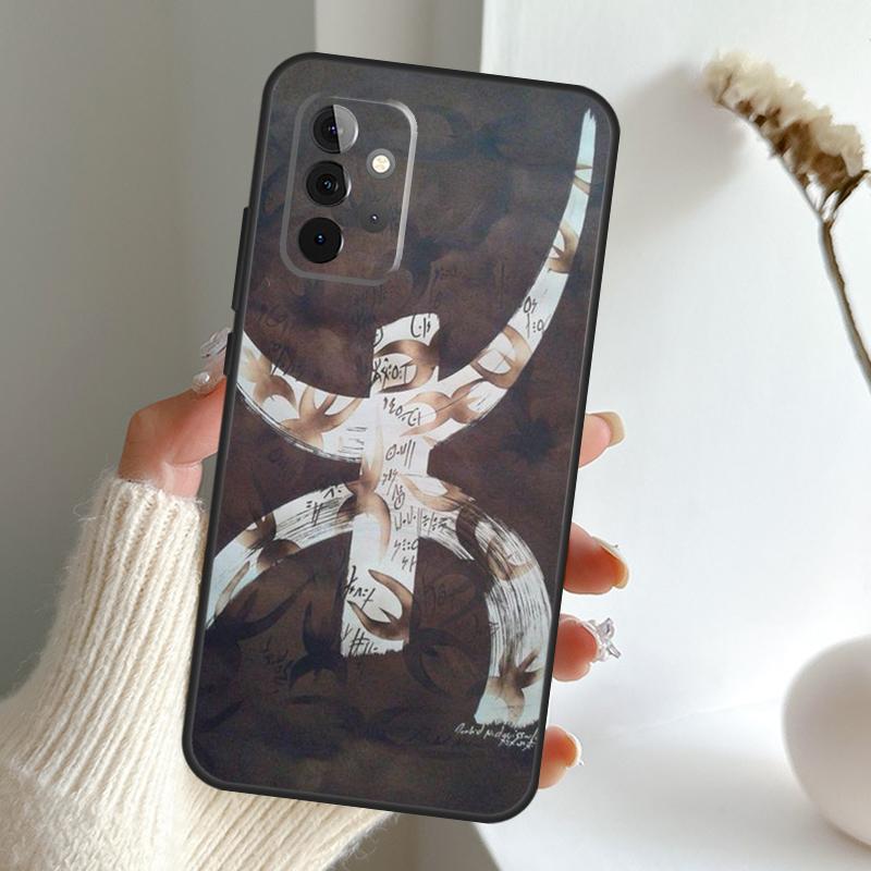 Amazigh Berber Flag Case For Samsung Galaxy A55 A15 A35 A56 A06 A16 A26 A36 A32 A52 A13 A33 A53 A14 A34 A54 A17