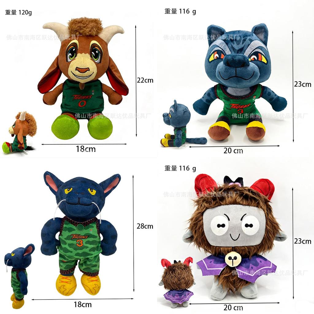 Goat Jett Fillmore Mondo Plush Miracle Dream Team Plush Toy With Pp Cotton Filling For Collectors And Kids