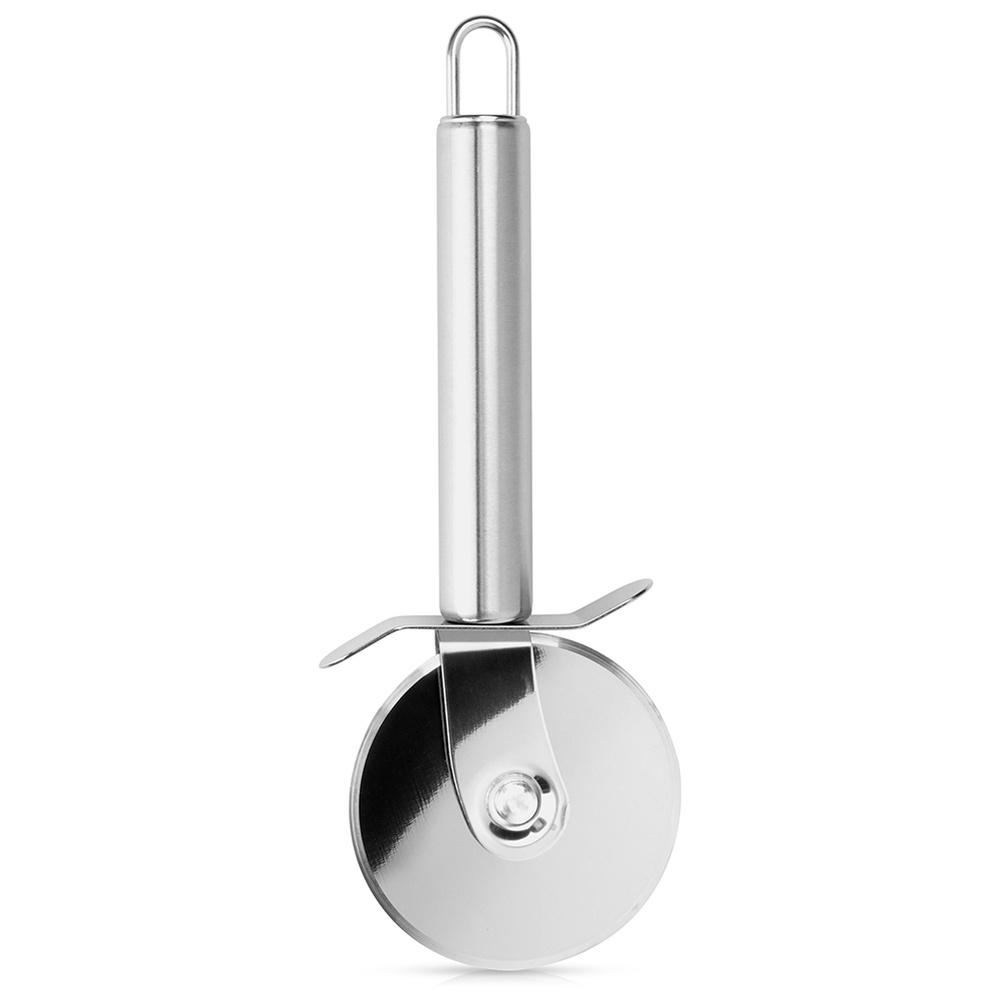 Pizza Cutter Steel Round Rotary Knurl Slicer