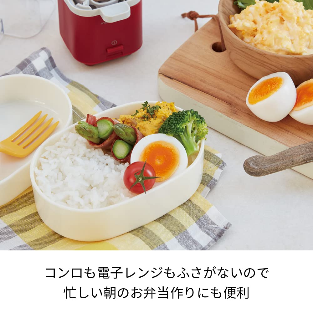 recolte Egg Steamer RES-1(R) Red