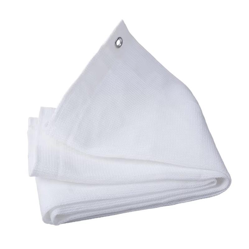 White Sunshade Net 55%~95% Shading Garden Buildings Shed Shelter Greenhouse Plant Sun Cover Balcony Gazebo Shade Sail Awning