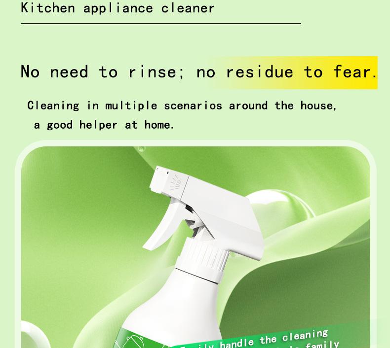 Electrolyzed Ion Kitchen Cleaner Spray Fly Cleanse Natural To Household Appliances Kitchen Appliance Cleaner For Hold Oven Stove Range Hood300ml