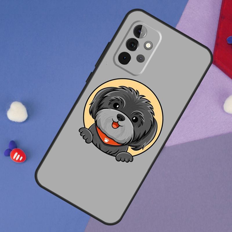 Cartoon Shih Tzu Dog Case For Samsung Galaxy A53 A33 A13 A52 A32 A12 A51 A71 A54 A34 A14 A52S A21S Funda Coque
