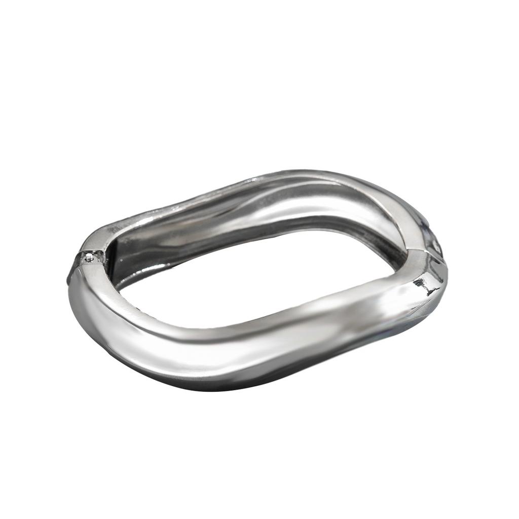 Akcesoria Nisza Geometryczna Metalowa Błyszcząca Bransoletka Wszechstronna Skręcana Bransoletka Premium Sense braclet