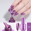 Esmalte de uñas de color metalizado con 12 colores a elegir