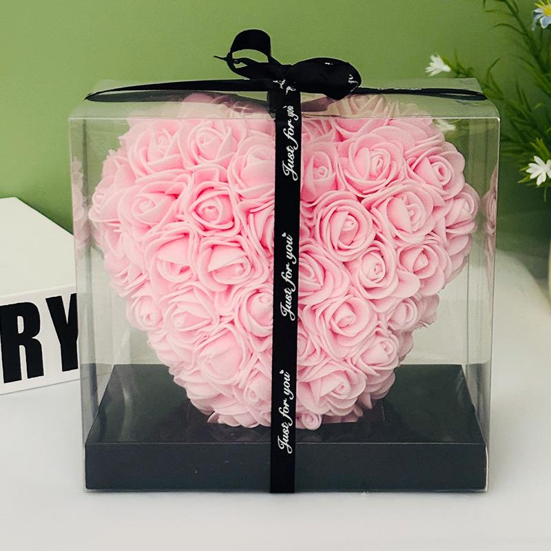 Foam Simulation Rose Love Gift Box Set for Valentine's Day & Teacher's Day