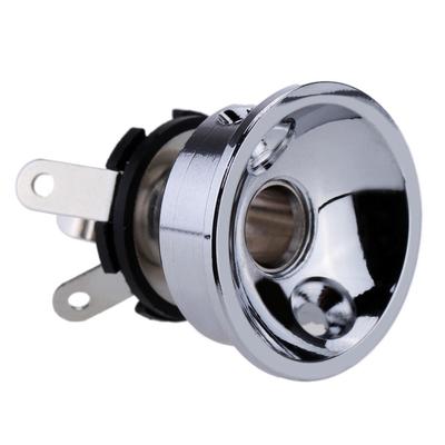 Electric Guitar 6.35mm / 1/4" Jack Plug Socket Output Plate for Telecaster TL Guitar with Screws