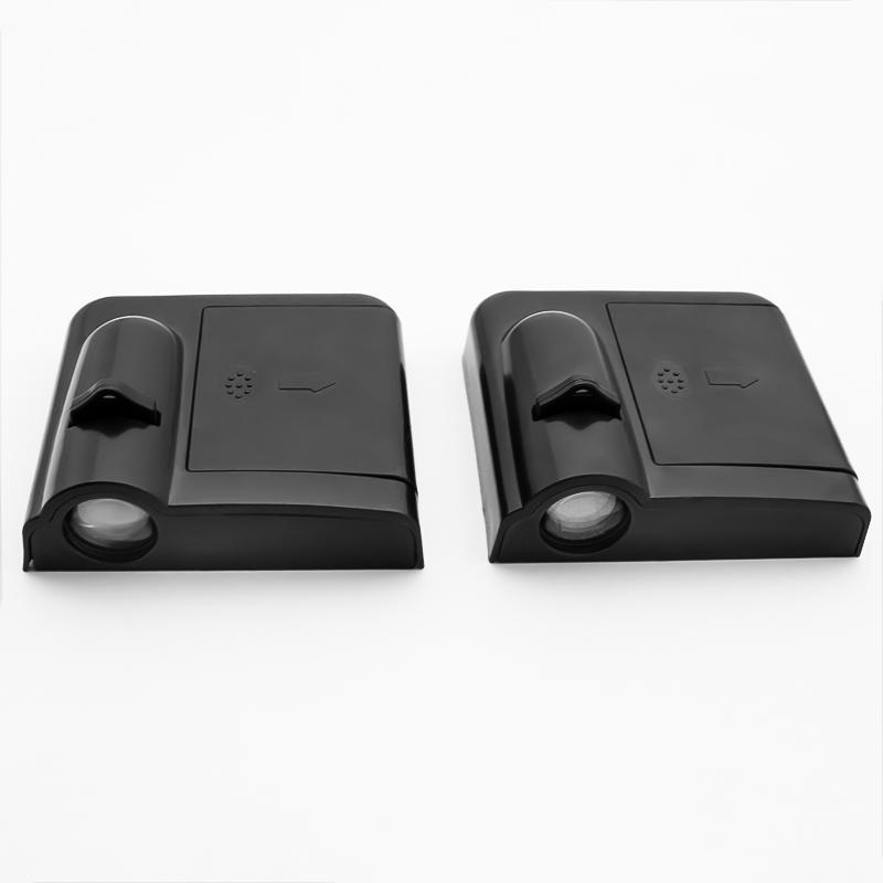 2026 Hot Car Sticker Led HD Car Door Welcome Light Logo Laser Car Door Projector Lamps For Peugeot 3008 508 408 206 CRZ 1008 400