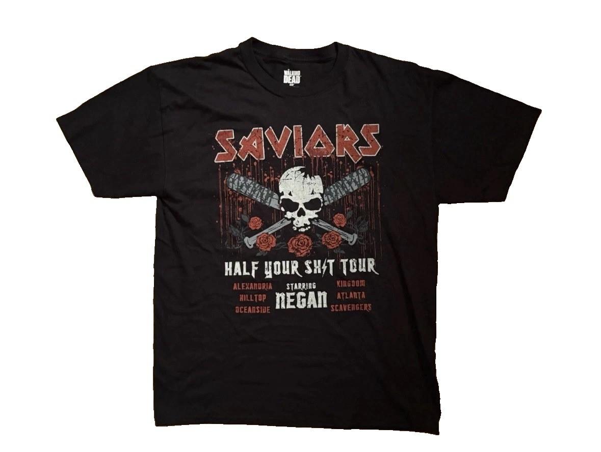The walking dead AMC Saviors Negan 2017 shirt L NWOT Unisex T-Shirt M