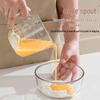 Microwave-Safe Glass Measuring Cup with Lid