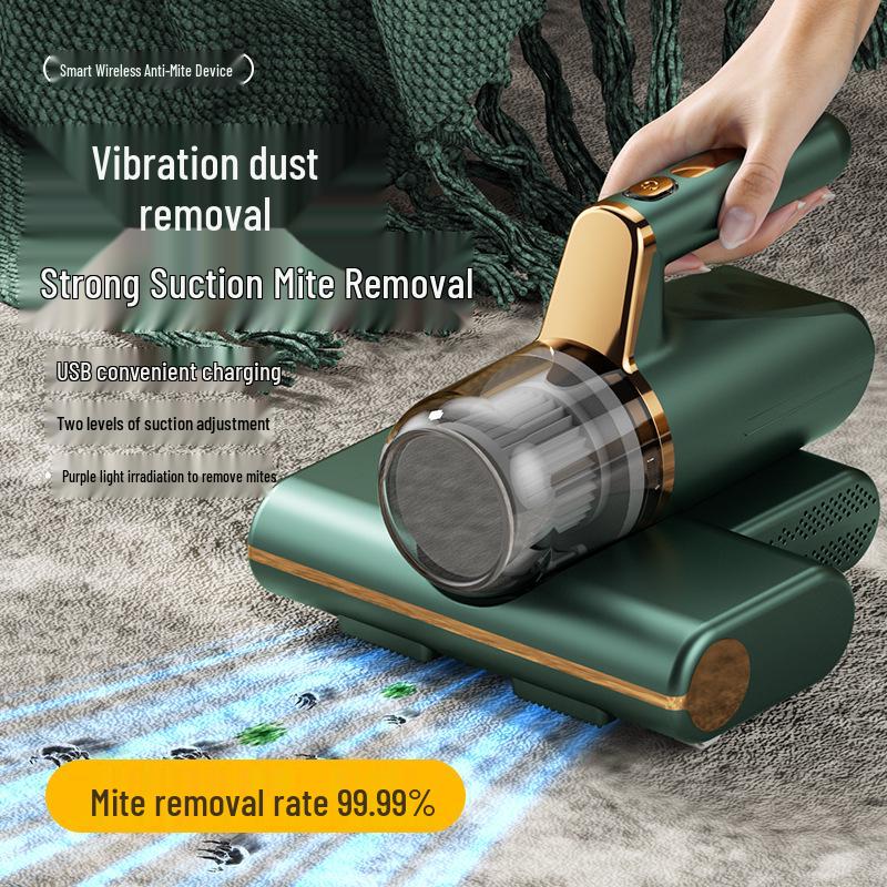 Kabelloser Handstaubsauger mit hoher Saugkraft zur Entfernung von Bettmilben mit Sterilisation - Amerikanisches Design