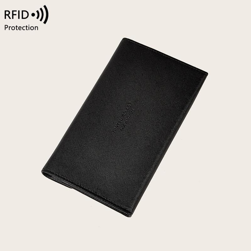 New anti-theft brush passport holder multi-functional ticket ID bag men's and women's travel passport bag