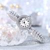 Retro Small Gold Spike Women'S Watch Versatile Fritillary Diamond-Encrusted Small Plate Quartz Waterproof Watch