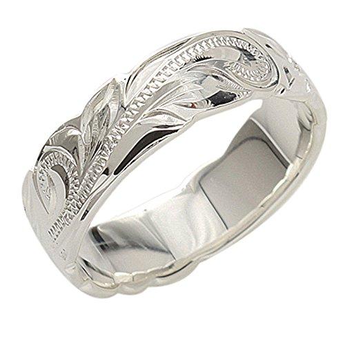 

Гавайское ювелирное кольцо Plumeria Scroll Ring Серебро 925 [BreezyIsland] & (US9-JP18.5)