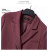 Women's 2025 Formal & Casual Suit Set with Padded Jacket for Spring-Autumn