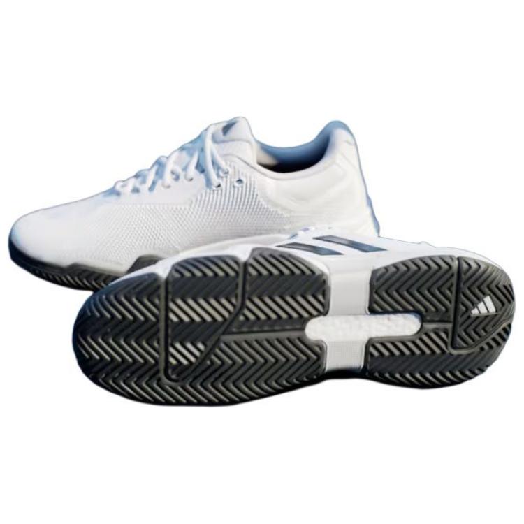 Adidas SoleMatch Control 2 White Black Silver Metallic Men Sneakers Cloud-White Black-Blue-Metallic IF9110