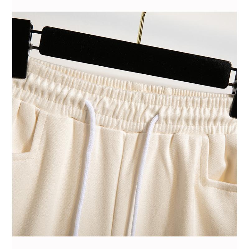 DIMANAF 2025 Autumn Winter Women Plus Size Pants New Casual Lady Long Pants Oversized Loose Bottoms Solid