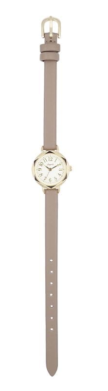 Fragola Hexagonal Bezel Watch MOC Beige [Follow] E02024S-1 Women's