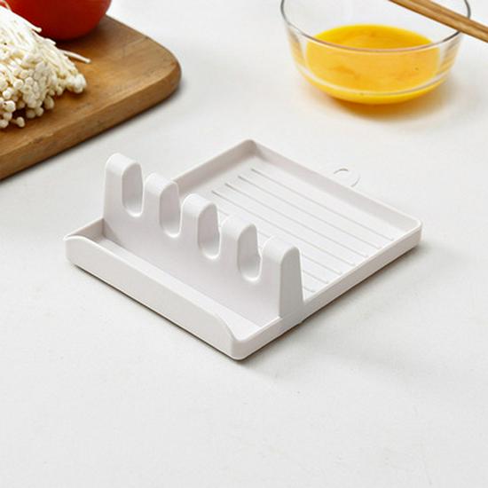 

Multifunctional Kitchen Utensil and Lid Holder белый