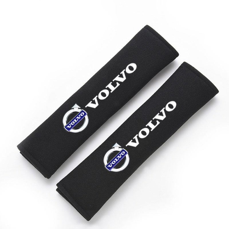 

Car Safety Belt Cover Adjustable Shoulder Strap Shoulder Protector Pad For Volvo S60 S90 XC40 XC60 V90 S40 S80L Car Accessories