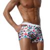 Mote Menn Pustende Trunks Bukser Solid Badetøy Strandshorts Slim Wear