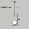 Indoor LED Cord Pendant Lights Chandelier Lamp for with G9 Corridor Bedroom Living Room Nordic LED Hanging Lighting for Foyer
