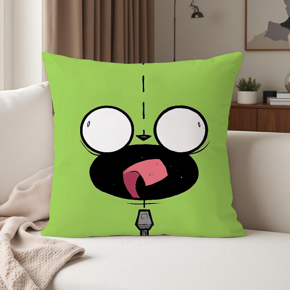 ANIME Iinvader Zzim Pillow Case Suitable For Bedrooms Living Rooms Cars Home Decoration