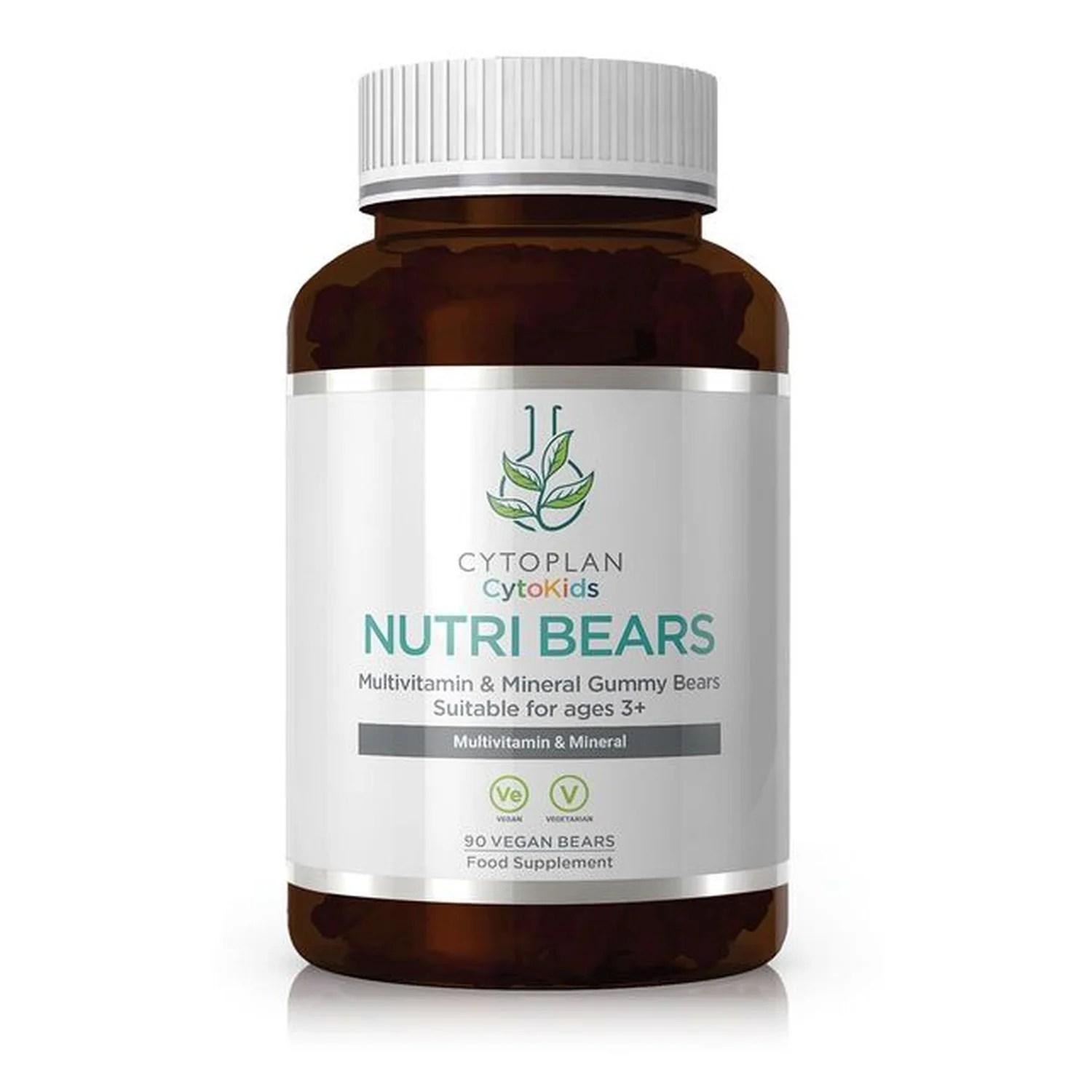 Cheap Stuff 4 All Unisex Kid's Nutri Bears, Strawberry - 90 Gummies
