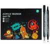 Acrylic Double-headed Waterproof Quick-dry Art Markers - 36 Colors