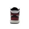 Air Jordan 1 Mid SE Wear-Away Herre Sneakers Hvit Svart Seil DV9565-006