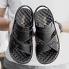 2023 Men's Genuine Leather Casual Beach Sandals