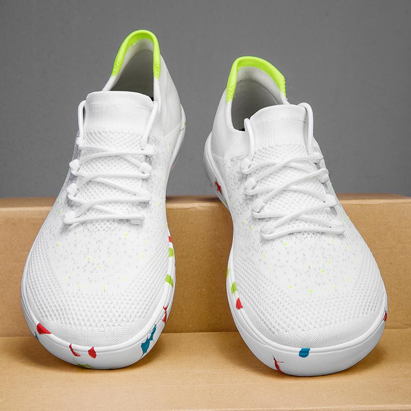 TUINANLE Barefoot Sneakers Men Soft Casual Shoes Comfortable Breathable Sports Shoes Walking Gym Sneakers Wide Toe