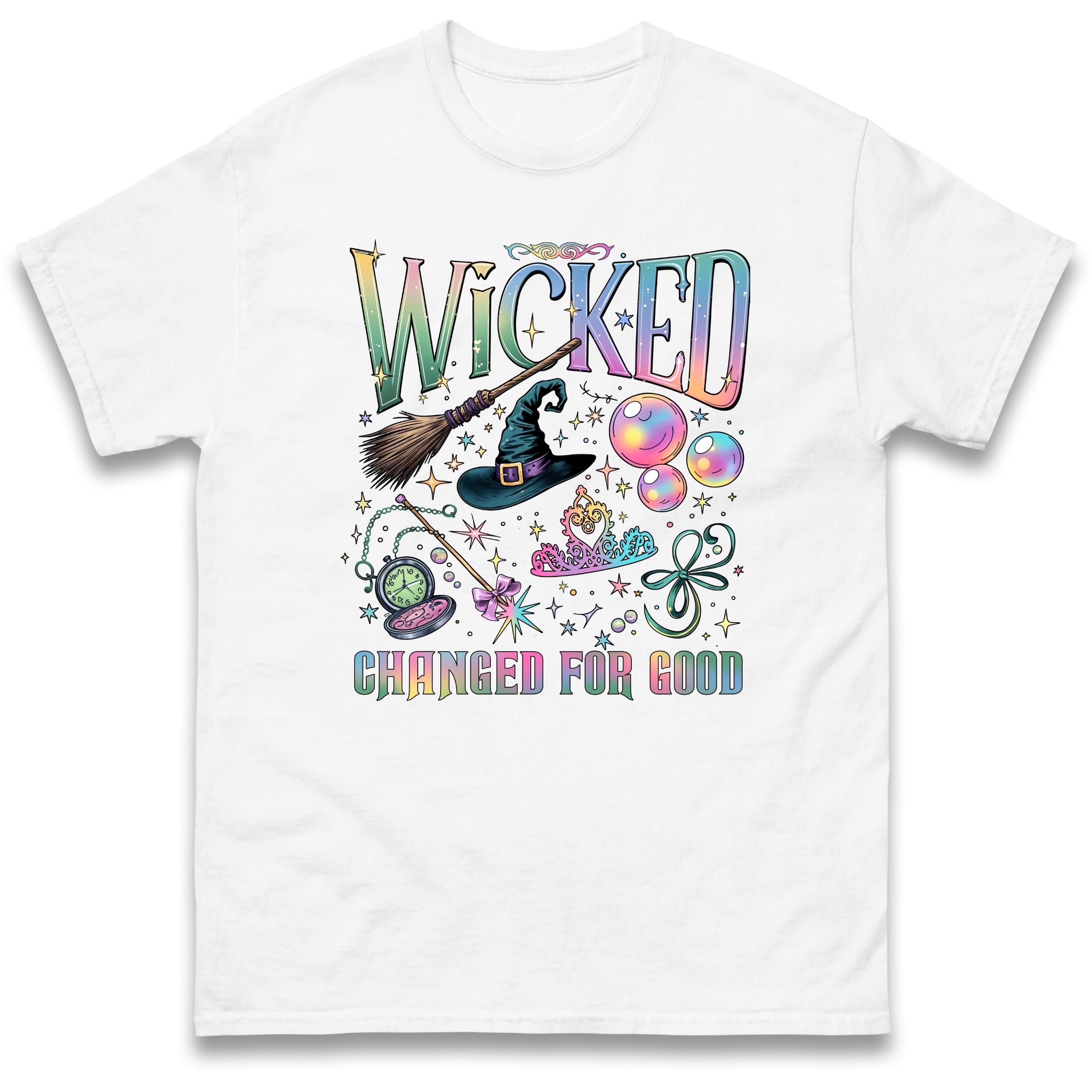 Wicked Changed For Good bootleg Mens T Shirt Womens Tops Tees M