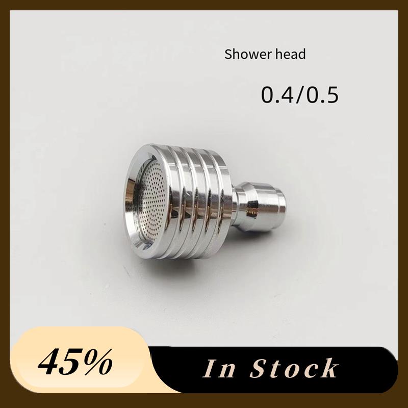 A60Z Top 2Pcs High-Efficiency Pressure Washer Tips With 0.4/0.5Mm Spray Holes And 1/4" Quick Adapter