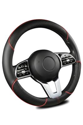 BeneVie Stuurwielhoes voor Kei en Standaard Auto's in Setagaya Basismaat [Uitgelicht] (Japans Merk)] Antislip 3-puntsgreep, Klein, Voor alle seizoenen