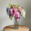 Artificial Wistaria with Green Leaves UV Resistant Fake Flower Decoration Indoor Outdoor Home Wedding Party Faux Flower