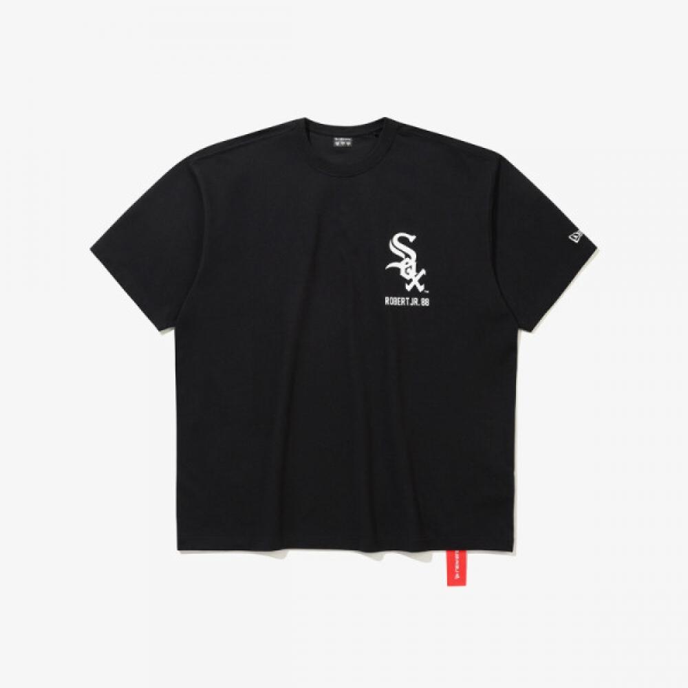 New Era Chicago WhiTe Sox SignaTure Player T shirT Black